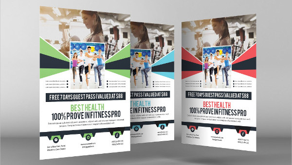 Fitness Flyers - 8+ Free PSD, Vector AI, EPS Format Download