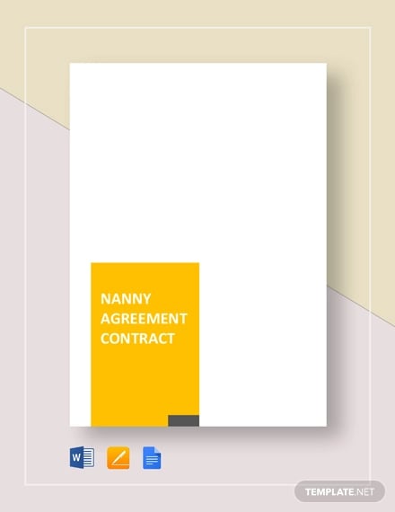 nanny-agreement-contract