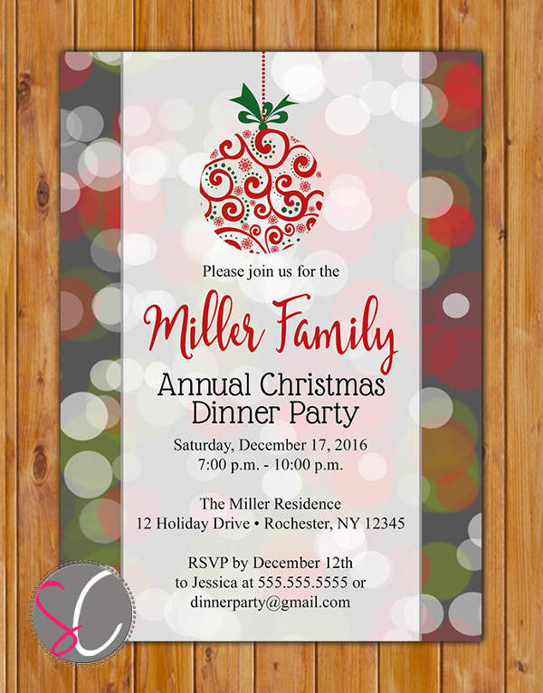 67+ Dinner Invitation Designs - PSD, AI