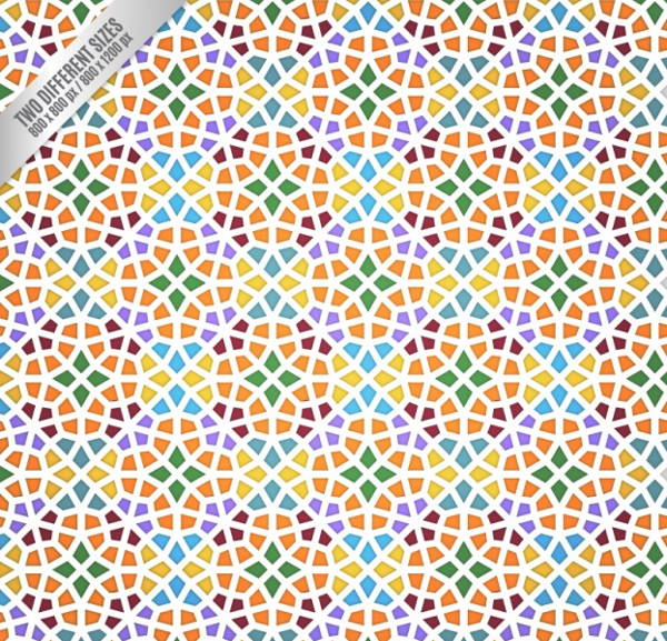 colorful mosaic pattern