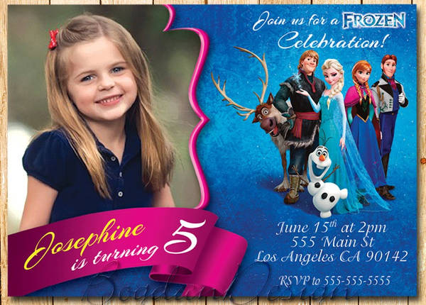 -Diy Princess Birthday Invitation