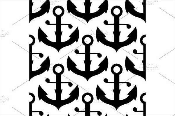 nautical anchors pattern