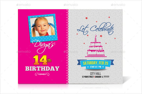 birthday party invitation card7