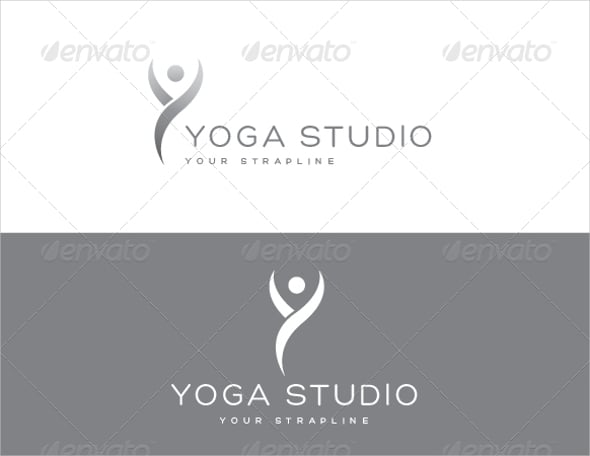 yoga studio logo