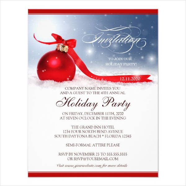 company-holiday-dinner-invitation