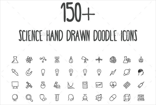 hand drawn doodle icons