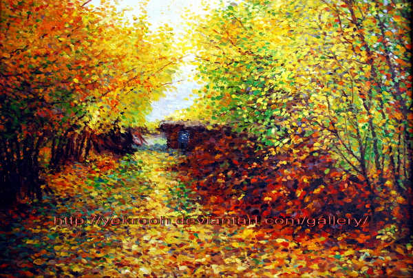 nature oil painting