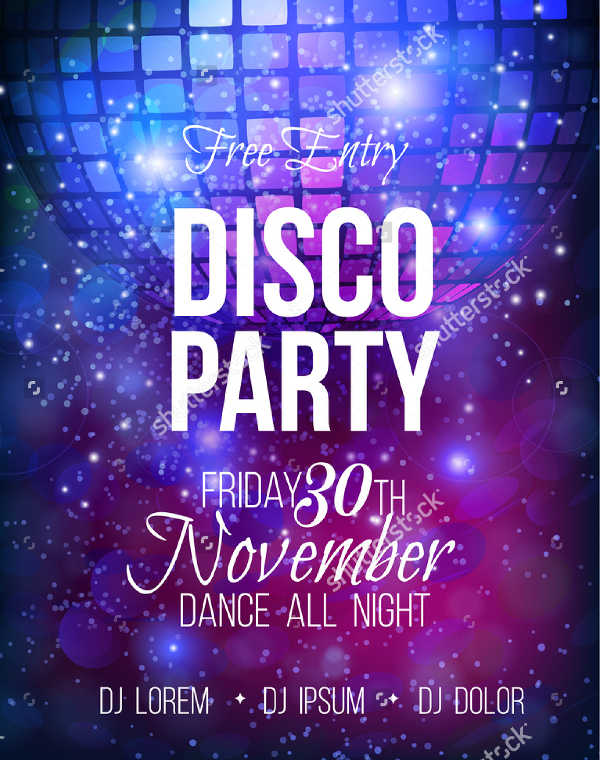 roller disco party invitation1