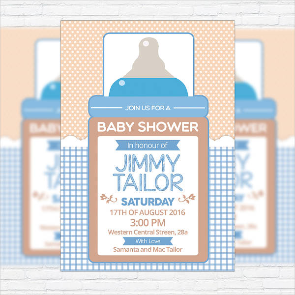 9+ Baby Shower Flyers PSD, Word, AI, EPS Vector Formats
