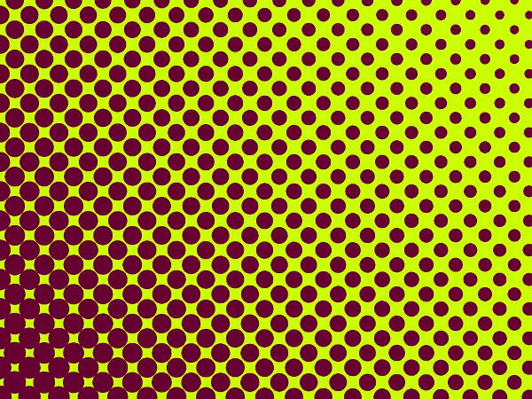 gradient halftone pattern