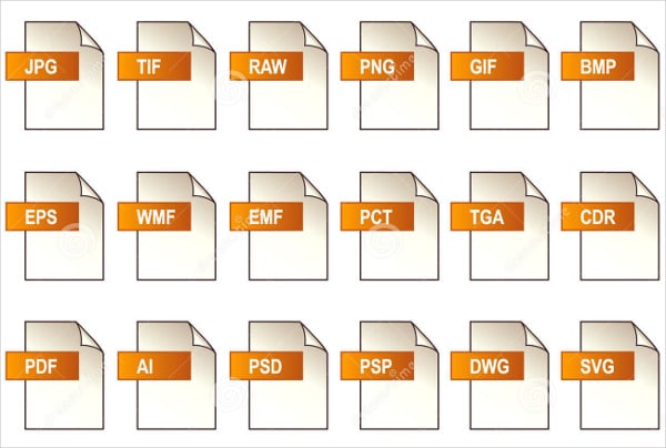 graphics file icons