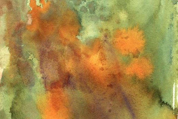 watercolor stained paper textures