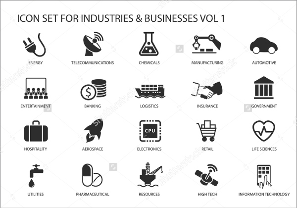 10+ Industry Icons - PSD, JPG, PNG, Vector EPS Format Download | Free