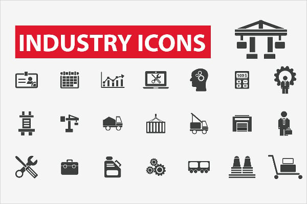 10+ Industry Icons - PSD, JPG, PNG, Vector EPS Format Download