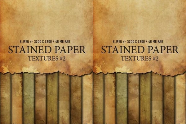 vector stained paper texture