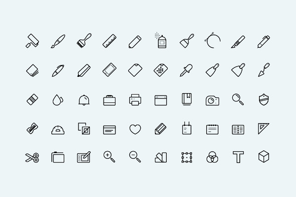 Minimalist Icons | estudioespositoymiguel.com.ar