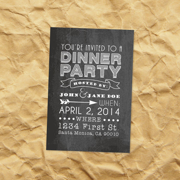 26+ Dinner Party Invitations - PSD, Word, AI