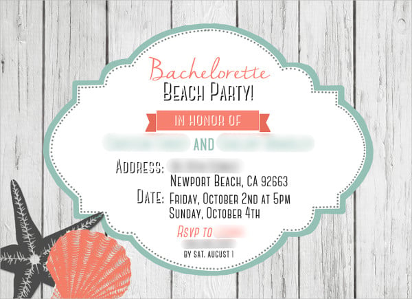 beach bachelorette party invitation1
