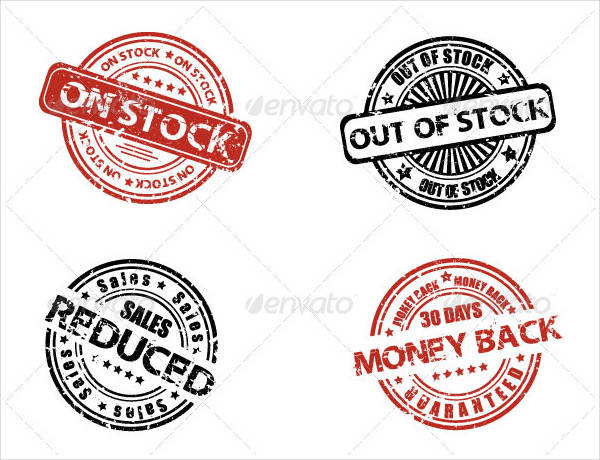 grunge stock labels