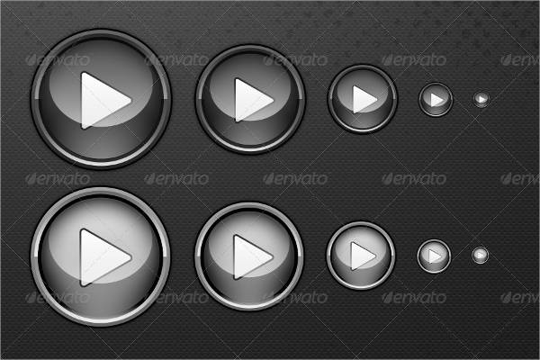 glossy-video-button