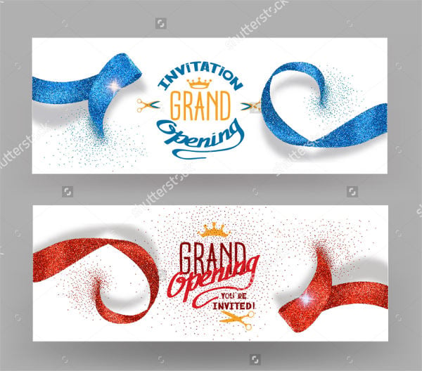 grand opening promotional banner