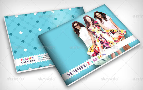 summer fashion catalog brochure