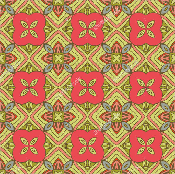 abstract spring pattern