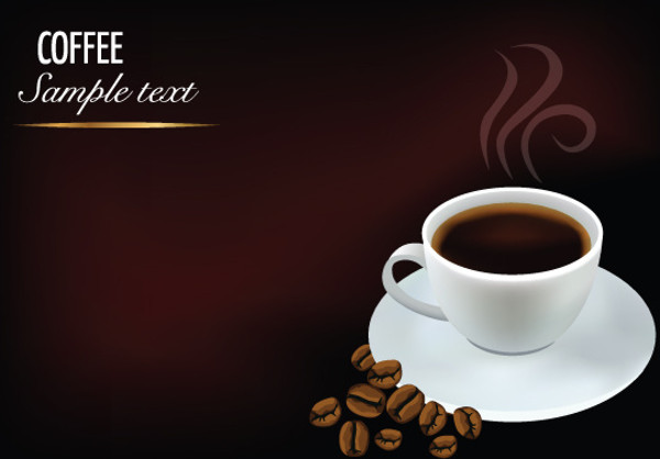 coffee vector background