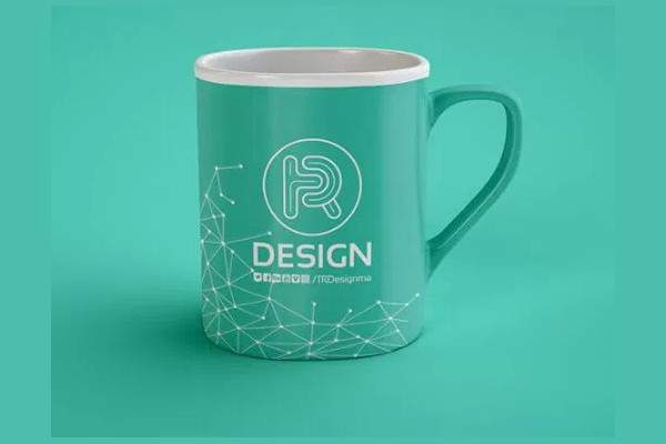 enamel coffee mug mockup