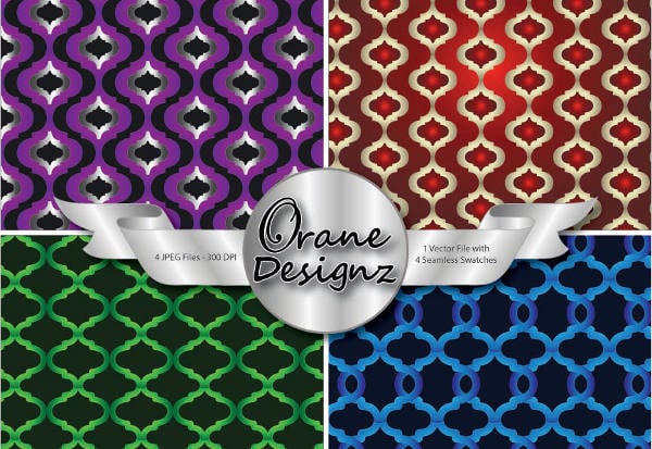moroccan background pattern