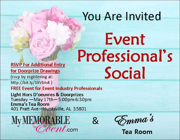 corporate social event invitation
