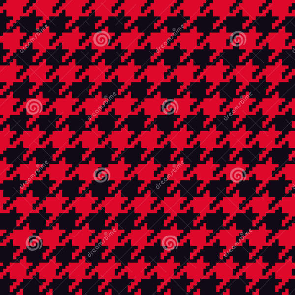 retro houndstooth pattern