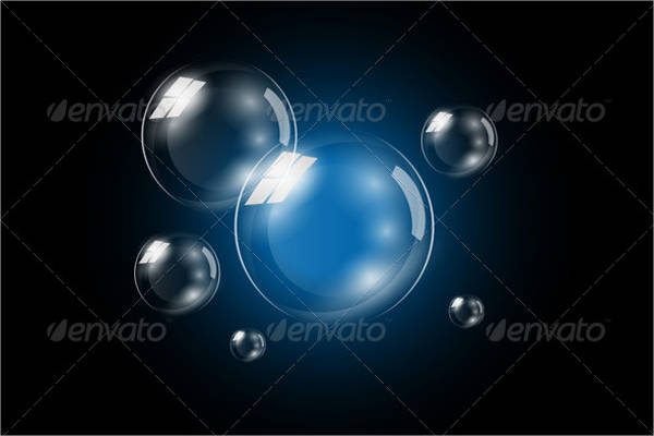 soap bubble vector