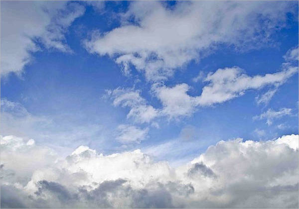 blue cloud texture