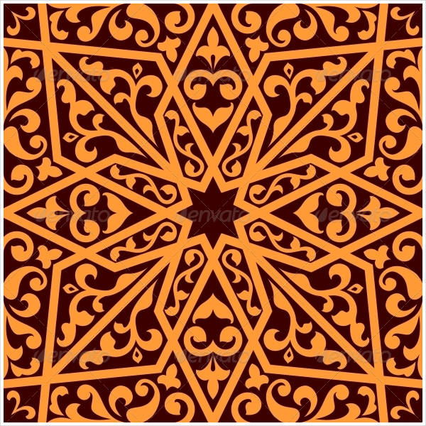 islamic or arabic seamless pattern