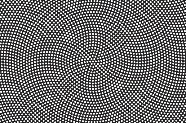 spiral dot vector