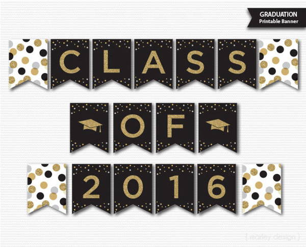 Free Printable Graduation Banner Template