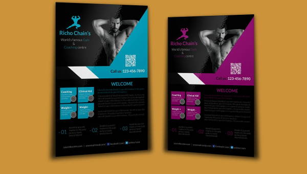 11 Health And Fitness Flyers Design Templates Free Premium Templates