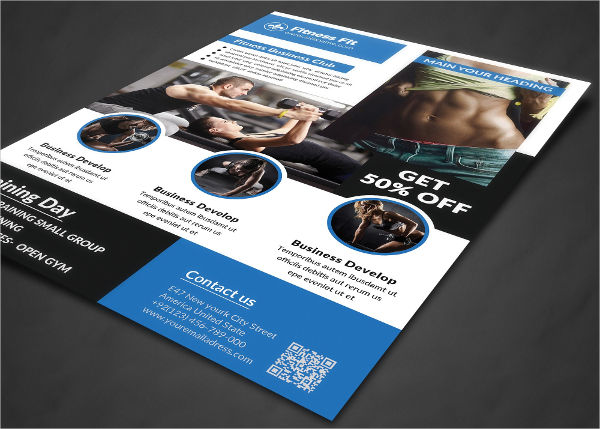 15+ Gym Fitness Flyers - Word, PSD, AI, EPS Vector