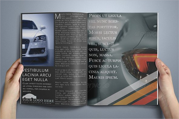 corporate automobile business brochure
