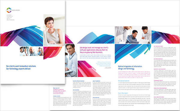 software solutions company brochure