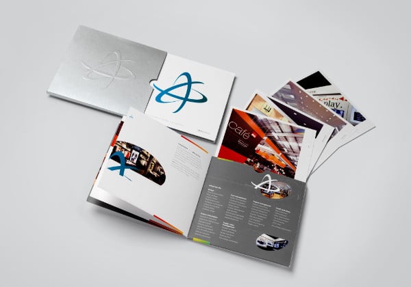 award winning branding company brochure