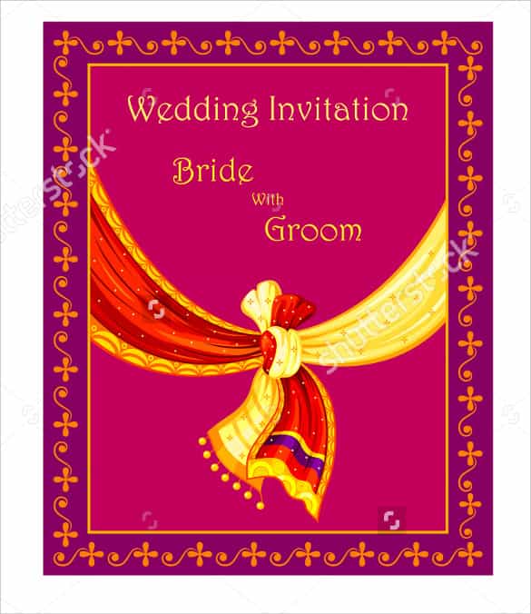 30+ Top For Indian Wedding Invitation Psd Free Download Salscribblings