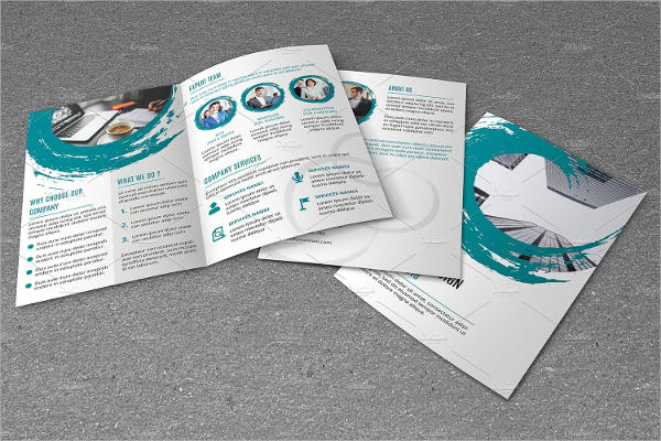 Corporate Square Brochure Mockup