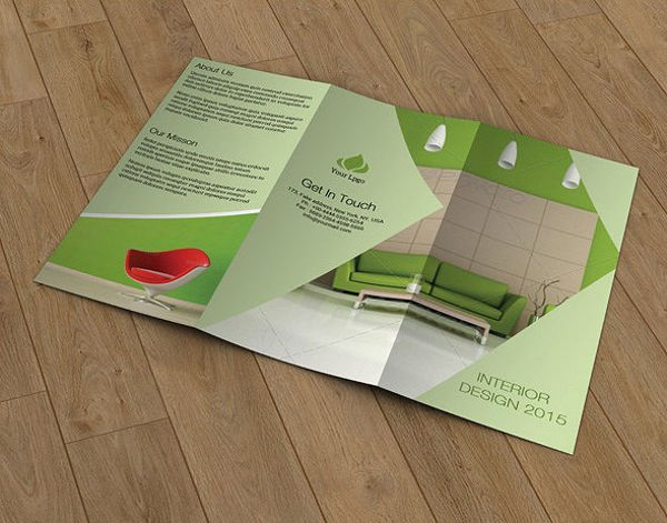 interior design company brochure
