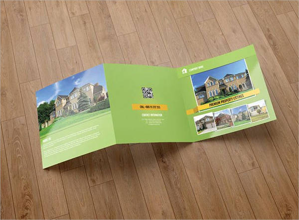 real estate design company brochure