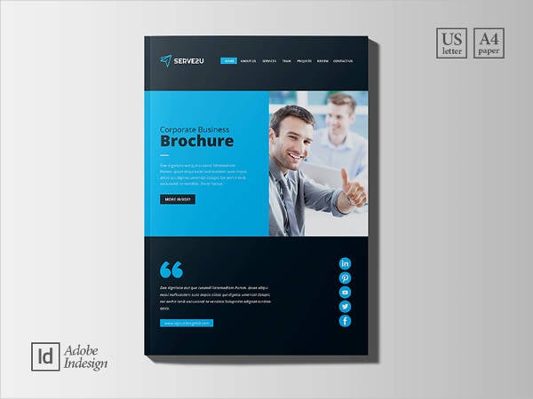 website design company brochure