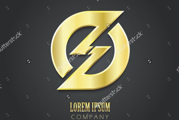 elegant flash logo
