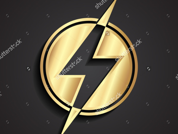 d flash logo