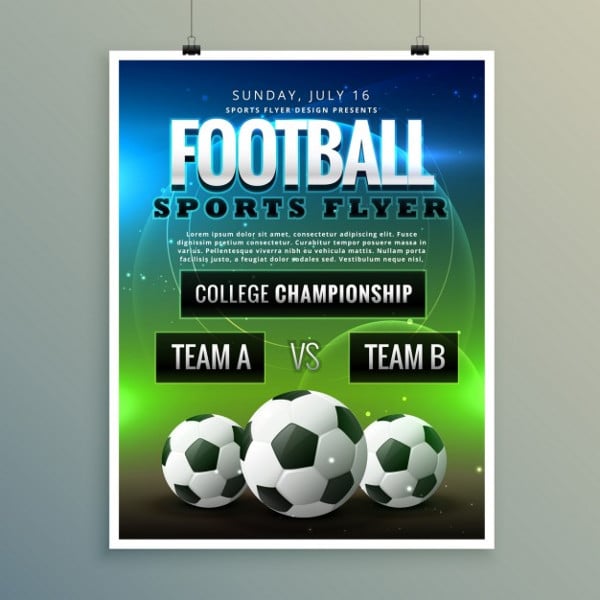 Sports Event Flyer Template